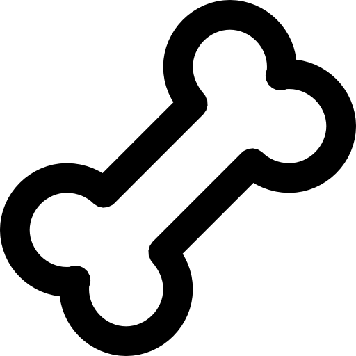 Nature Dog Bone Icons