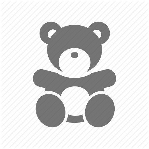 Bear, Doll, Girl, Infant, Kid, Teddy, Toy Icon