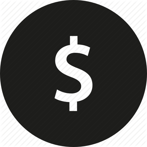 Circle, Coin, Dollar Icon