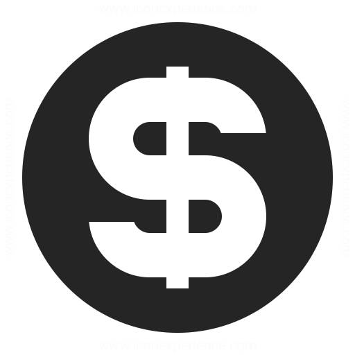 Currency Dollar Icon Iconexperience