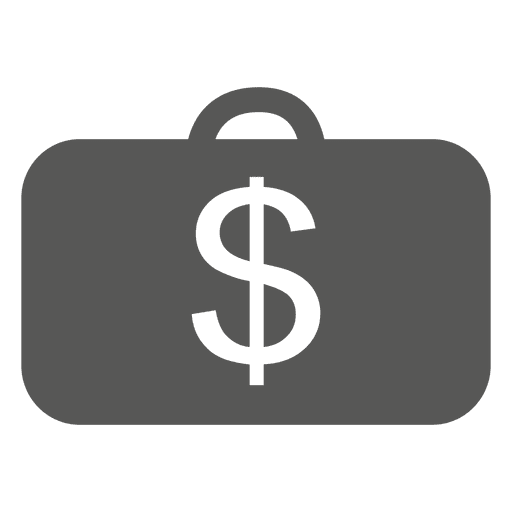 Briefcase With Dollar Sign Icon