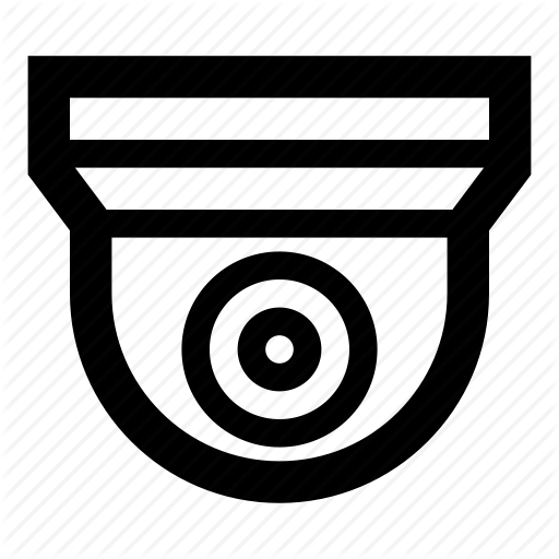 Camera, Cctv, Dome, Monitoring, Safety, Security, Surveillance Icon