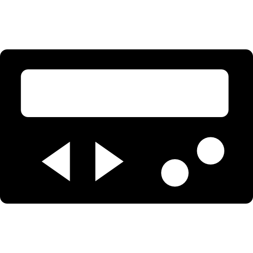 Technology Computer And Media Black Icon