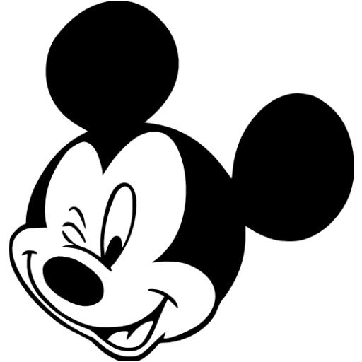 Mickey Mouse Icon Group With Items