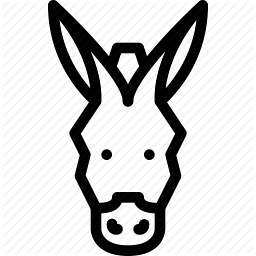 Animal, Donkey, Forest, Nature, Pet Icon