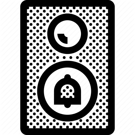 Cam, Doorbell, Ring, Security, Video Icon