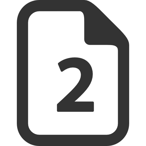 Two Pages, Dos Icon Free Of Windows Icon