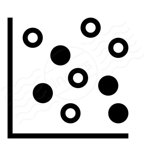 Iconexperience I Collection Chart Dot Icon