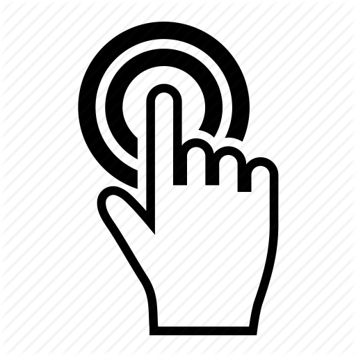 Click, Double, Finger, Gesture, Hand, Tap, Touch Icon