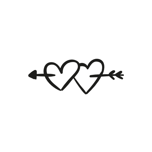 Two Black Heart Png Transparent Two Black Heart Images