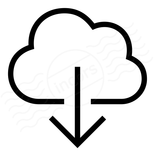 Iconexperience I Collection Cloud Download Icon