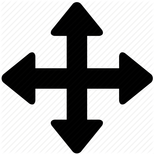 Arrow, Arrows, Cursor, Direction, Drag, Expand, Move Icon