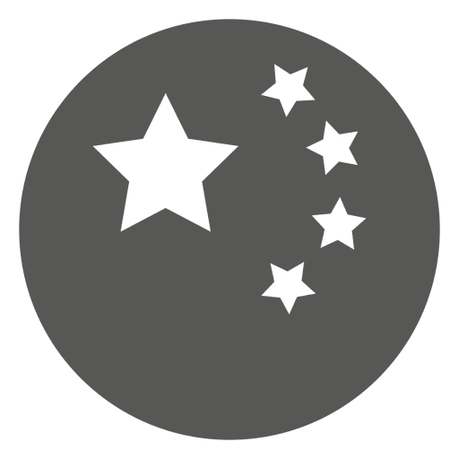 Japanese Ball With Stars Icon