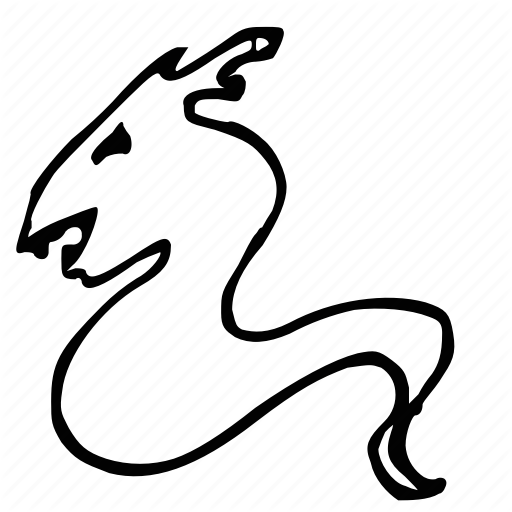 Danger, Dino, Dinosaur, Dragon, Head Icon