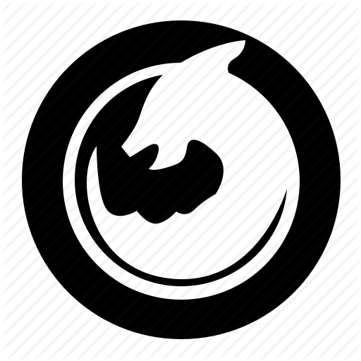 Born, Child, Dragon, Round Icon