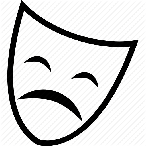 Drama, Mask, Sad, Theater Icon