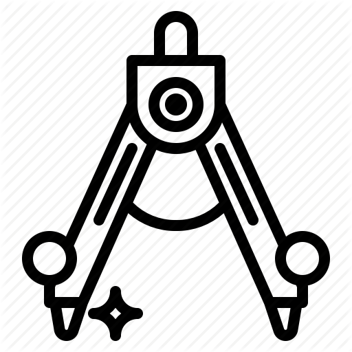 Circle, Compass, Draw, Drawing Icon