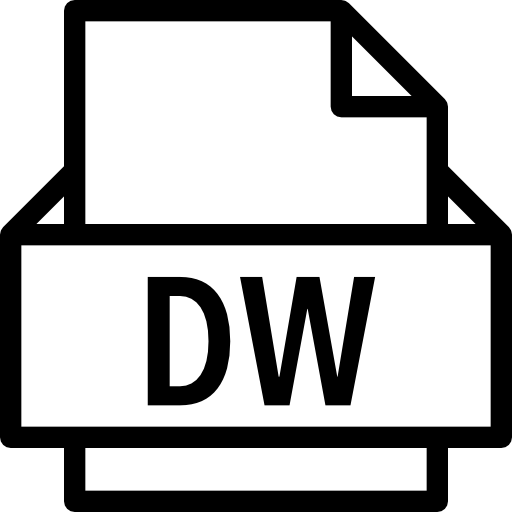 Dw, Dreamweaver Icon