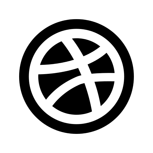 Social Dribbble Icon Iconshow