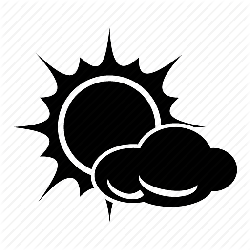 Cloud, Cloudy, Forecast, Sun, Sunny, Temperature, Weather Icon
