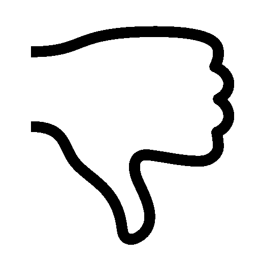 Hands Thumb Down Icon Ios Iconset