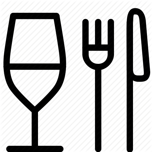 Dinner, Drink, Eating, Food, Glass, Restaurant Icon