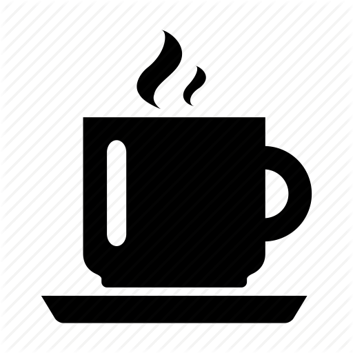 Beverage, Coffee, Cup, Drink, Mug, Plate, Steam Icon