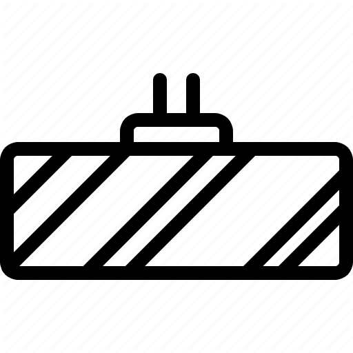 Center, Driving, Mirror, School Icon