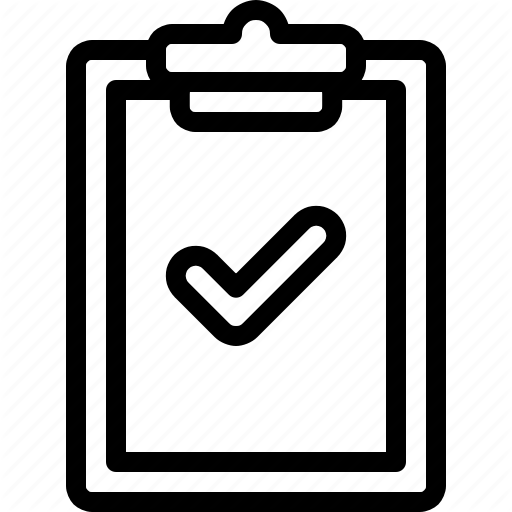 Clipboard, Driving, School, Yes Icon