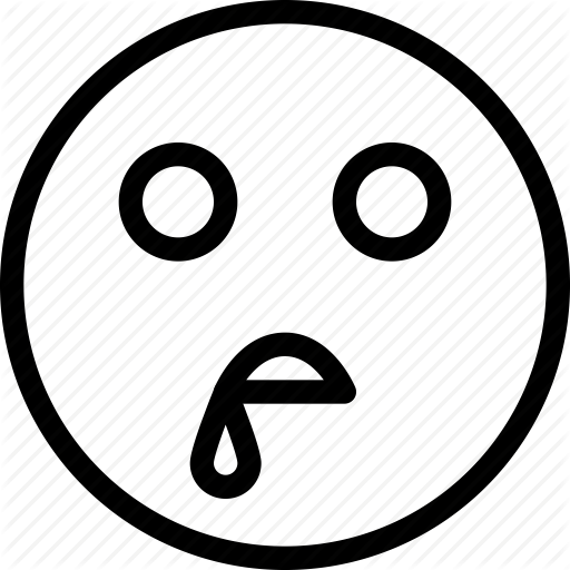 Drool, Drooling, Emotion, Expression, Saliva Icon