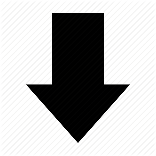 Black Down Arrow Transparent Png Clipart Free Download