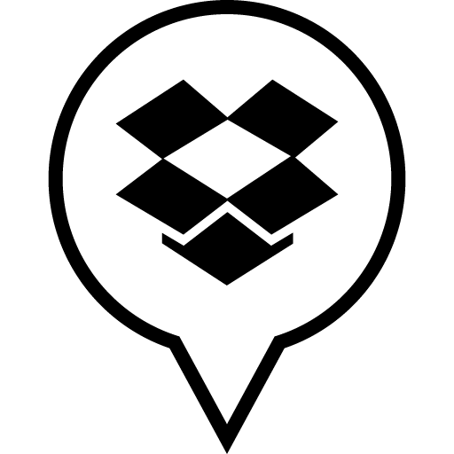 Dropbox Free Outline Social Media Pn Designed