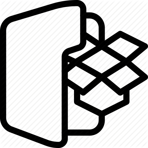 Documents, Dropbox, File, Folder, Store Icon