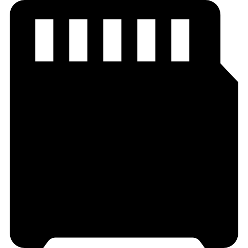 Storage Device Card Icons Free Download