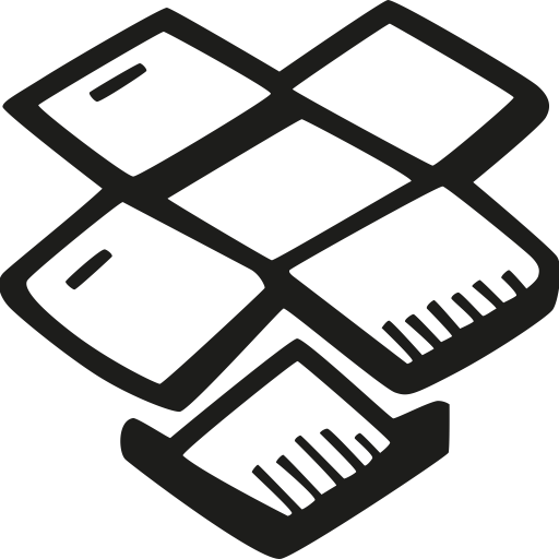 Dropbox, Doodle, Sketch Icon