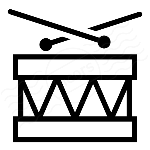 Iconexperience I Collection Drum Icon