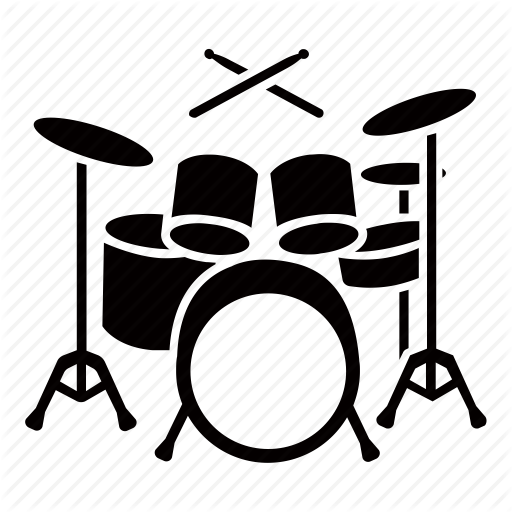 Drum, Drumkit, Instrument, Kit, Music, Musical, Set Icon