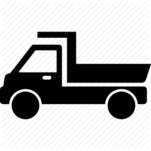 Dump Truck, Pickup Truck, Transport, Truck, Vehicle Icon