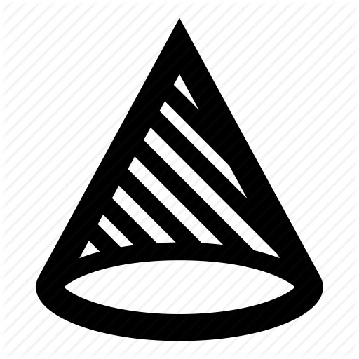 Birthday Cap, Celebration, Cone, Dunce Cap, Party Hat Icon