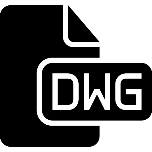 Dwg Format Solid Black Interface Symbol