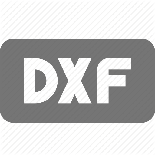 Dxf, Extension, File, Format Icon