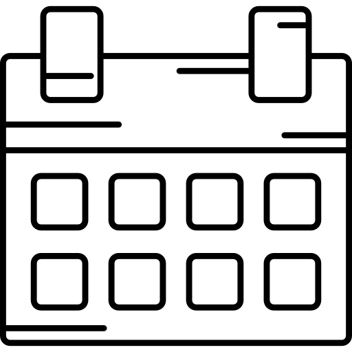 Monthly Calendar Icon