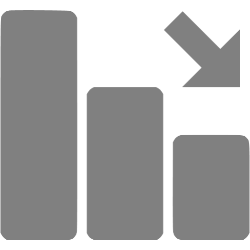 Gray Negative Dynamic Icon