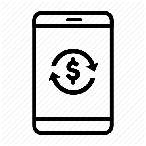 Cash, E Commerce, Flow, Mobile, Online, Sales, Shop Icon