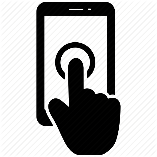 Click, Finger, Hand, Mobile, Phone, Smartphone Icon