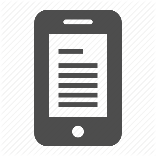 E Book, Ebook, Mobile Phone, Phone, Reader, Smartphone, Telephone Icon