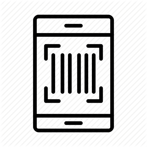 Barcode, Device, Mobile, Phone, Scan Icon