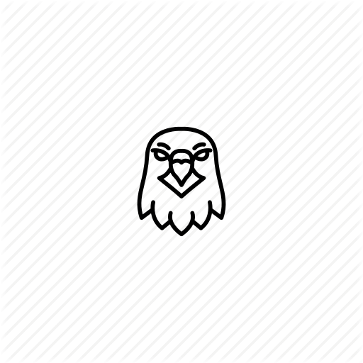 Animal, Bird, Character, Eagle, Face, Head, Wild Icon