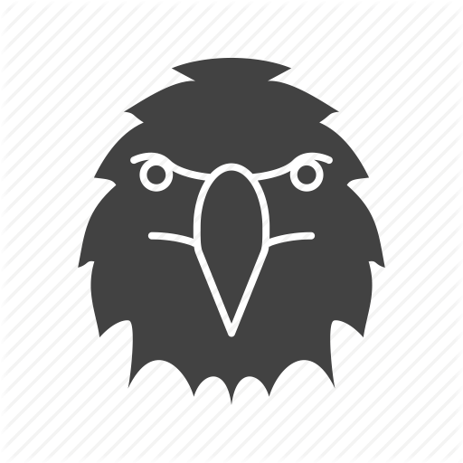 Bird, Eagle, Falcon, Flight, Flying, Sky, Wing Icon