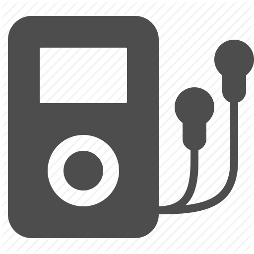 Ipod With Headphones Clipart Collection